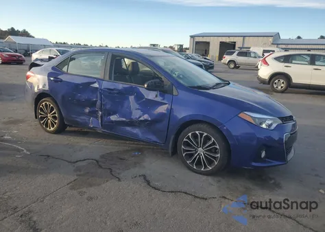 2016 Toyota Corolla L z USA, uszkodzony, nr VIN 2T1BURHE1GC562698